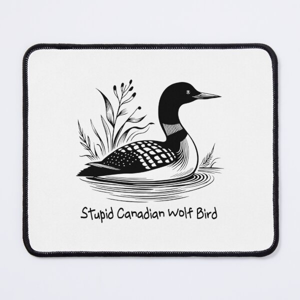 Item preview, Stupid canadian wolf bird- Funny Loon Bird-Heated Rivalry designed and sold by gustavbellocci.