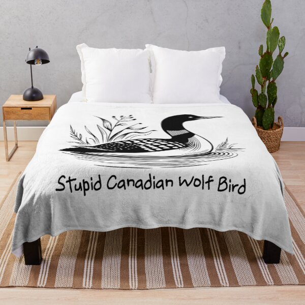 Item preview, Stupid canadian wolf bird- Funny Loon Bird-Heated Rivalry designed and sold by gustavbellocci.