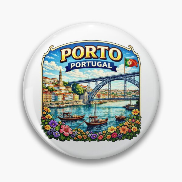 Item preview, Porto, Portugal - Douro River Heritage designed and sold by Myra365Art.