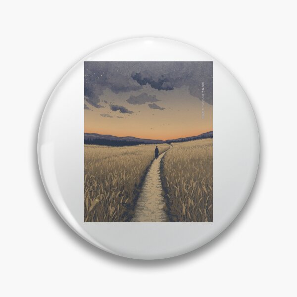 Item preview, THE UNTRODDEN PATH - Matsuo Basho Haiku Japanese Kanji Art designed and sold by KanjiShokunin.