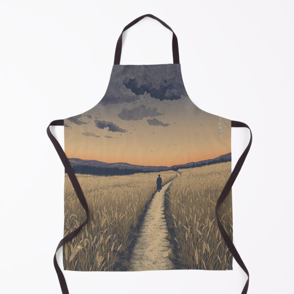Item preview, THE UNTRODDEN PATH - Matsuo Basho Haiku Japanese Kanji Art designed and sold by KanjiShokunin.