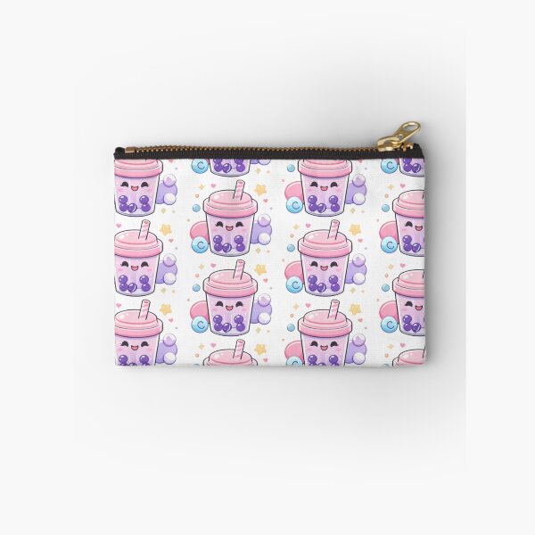 Item preview, Kawaii Bubble Tea Cup – Cute Boba Drink Pastel Stickers designed and sold by Kallandra.
