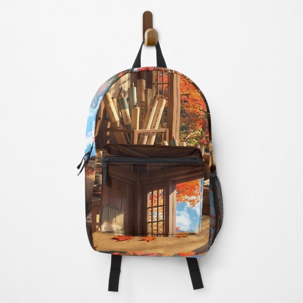 Item preview, Autumn writing room with mountain view designed and sold by ChiqueAvenue.