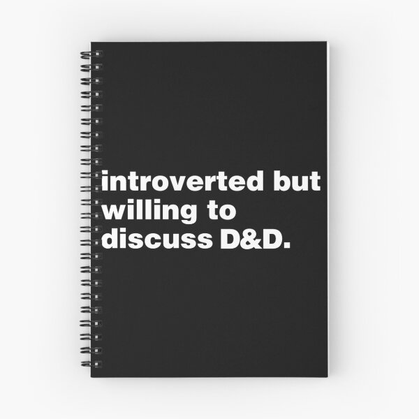 Item preview,  Introverted But Willing To Discuss Dd designed and sold by Jasyshoot.