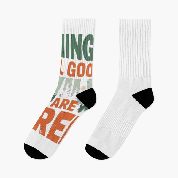 Item preview, All The Good Thing Are Wild And Free Camping & Hiking designed and sold by mandiana.