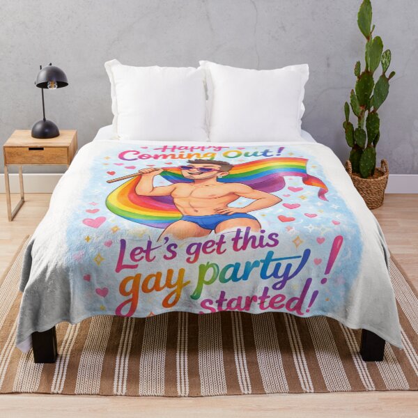 Item preview, Coming Out Greeting with Rainbow Flag, Hearts, and Empowerment designed and sold by Places On Earth.