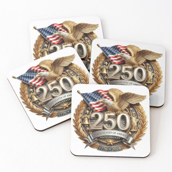 Item preview, USA 250th Anniversary Golden Eagle Emblem 1776-2026 designed and sold by MeStudio911.
