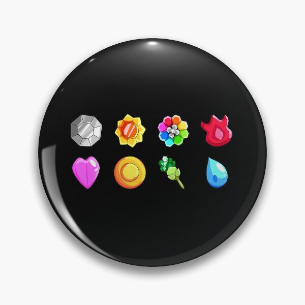 Item preview,  Kanto Badges designed and sold by Jasyshoot.