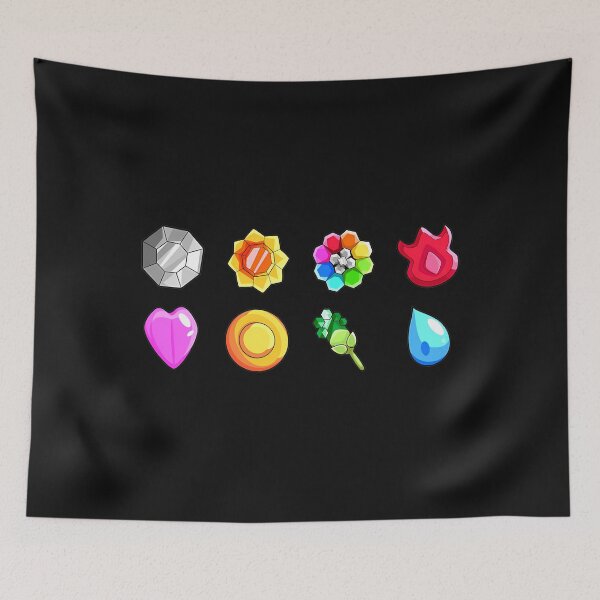 Item preview,  Kanto Badges designed and sold by Jasyshoot.
