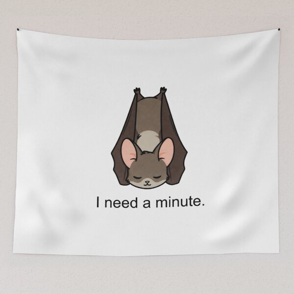 Item preview, Tired Bat Says I Need A Minute designed and sold by SassyArtistry.