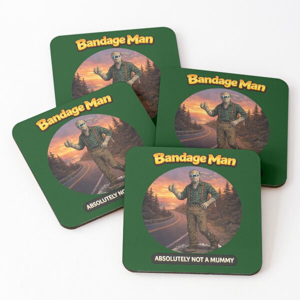 Item preview, Bandage Man WestCoast Cryptids(TM) Absolutely NOT a Mummy designed and sold by Wondergirl Wanderings.