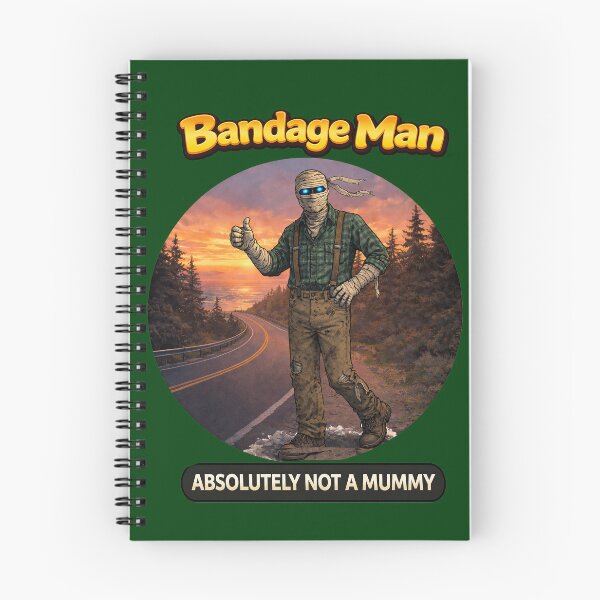 Item preview, Bandage Man WestCoast Cryptids(TM) Absolutely NOT a Mummy designed and sold by Wondergirl Wanderings.