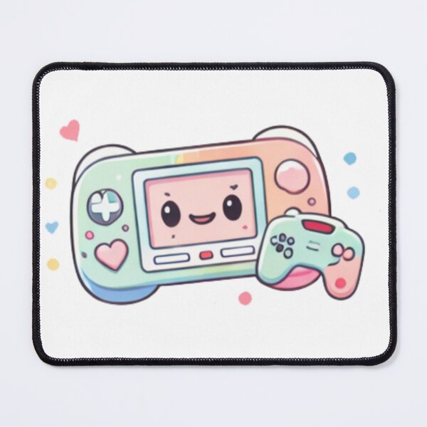 Item preview, Kawaii Retro Game Console – Cute Gamer Pastel Sticker Design designed and sold by Kallandra.