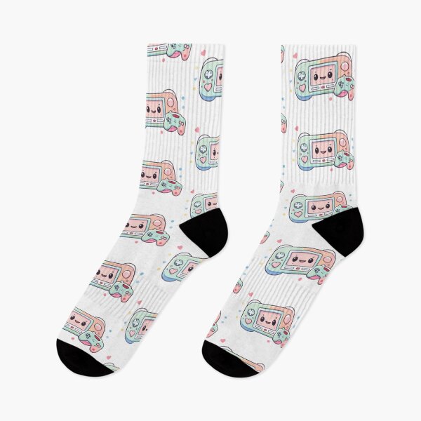 Item preview, Kawaii Retro Game Console – Cute Gamer Pastel Sticker Design designed and sold by Kallandra.