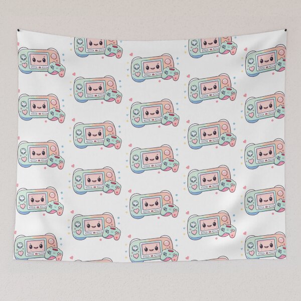 Item preview, Kawaii Retro Game Console – Cute Gamer Pastel Sticker Design designed and sold by Kallandra.