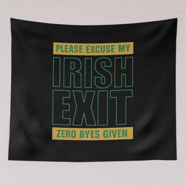 Item preview, Irish Exit - No Bye! designed and sold by PowerSSales.