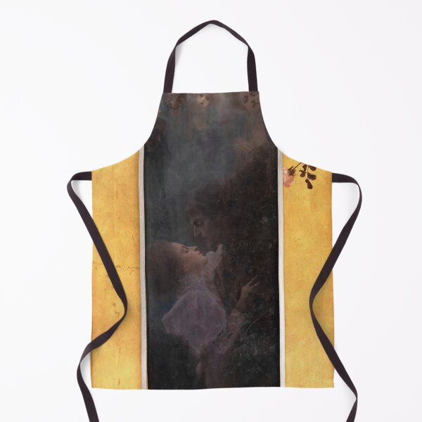 Item preview, Liebe by Gustav Klimt: Symbolist Lovers Fine Art Poster designed and sold by artofuniverse.