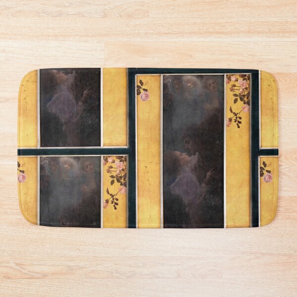 Item preview, Liebe by Gustav Klimt: Symbolist Lovers Fine Art Poster designed and sold by artofuniverse.