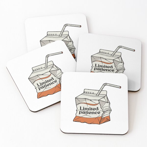 Item preview, Limited Patience Juice Carton Sarcastic Message Illustration designed and sold by SassyArtistry.