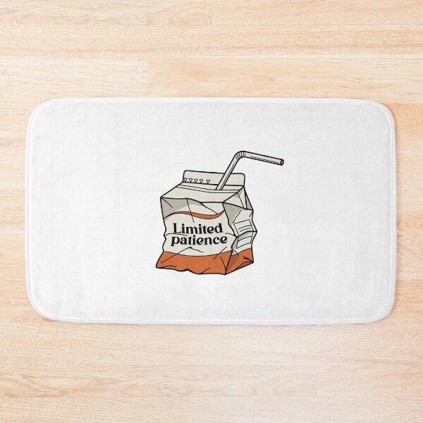 Item preview, Limited Patience Juice Carton Sarcastic Message Illustration designed and sold by SassyArtistry.
