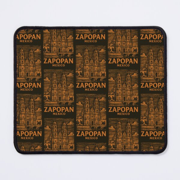 Item preview, Zapopan Mexico Linocut Style designed and sold by Thistle-TShop.