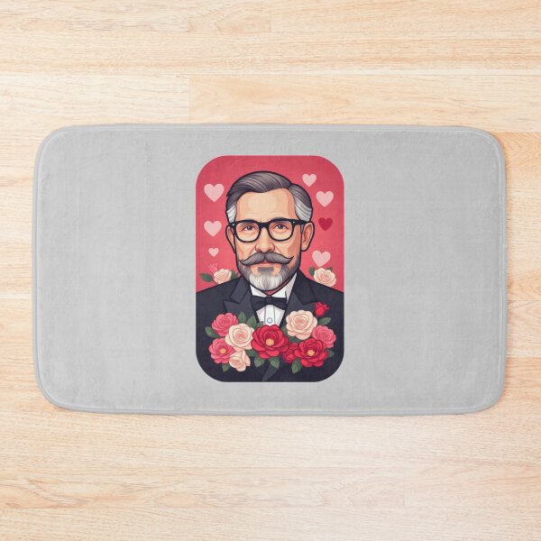 Item preview, Male Valentine's Day portrait with bouquet of roses designed and sold by Mianku | Für das Leben.