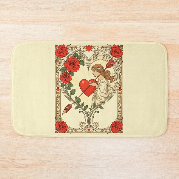 Item preview, Guarded Heart Vintage Art Nouveau Romance designed and sold by taiche.