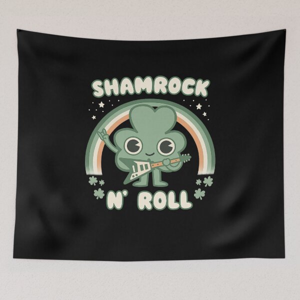 Item preview, Shamrock N' Roll designed and sold by PowerSSales.
