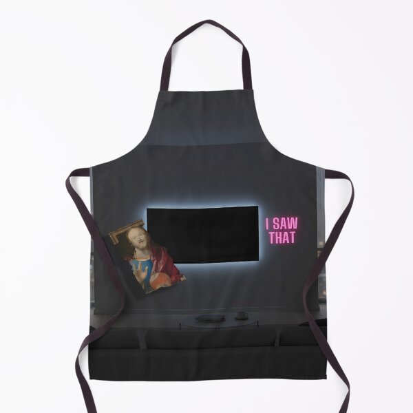 Item preview, Humorous Art: Jesus 'I Saw That' Neon designed and sold by Daniel Abdelmaseih.