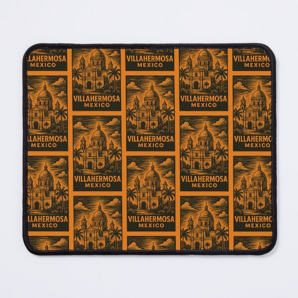 Item preview, Villahermosa Mexico Linocut Style designed and sold by Thistle-TShop.