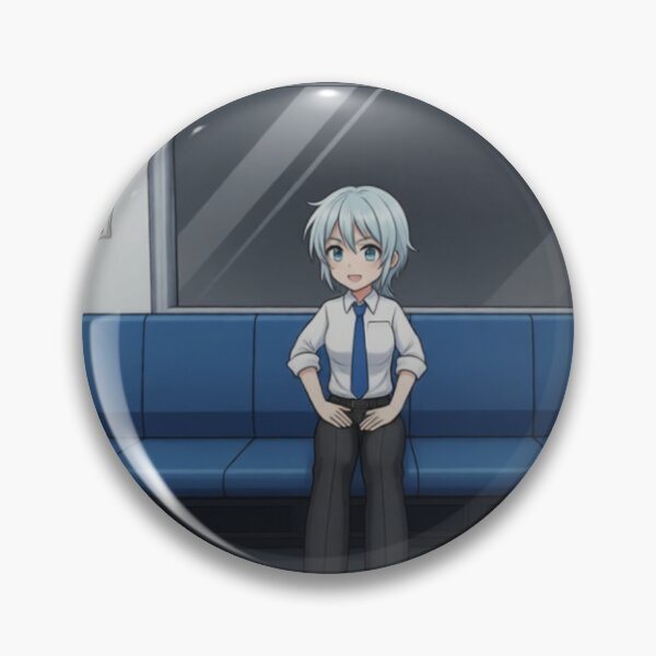 Item preview, Anime girl in a train (AI) designed and sold by IM ZAN ZETTA.