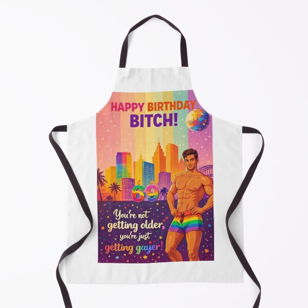 Item preview, Happy Birthday Bitch for Gay Men designed and sold by Aryabek.