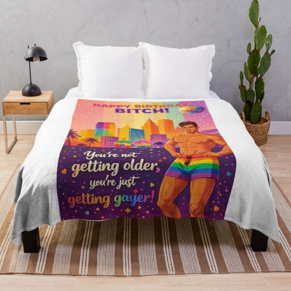 Artikelvorschau, Alles Gute zum Geburtstag, Schlampe, für schwule Männer entworfen und verkauft von Aryabek.