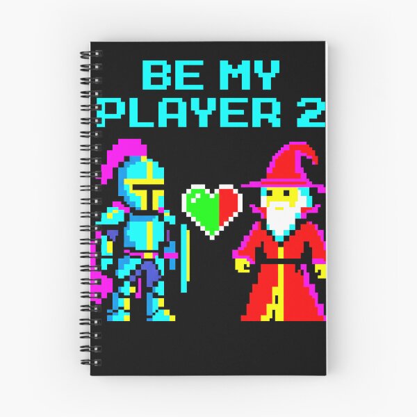 Item preview, Be My Player 2 Retro Pixel Gamer Love designed and sold by ZuToMi.