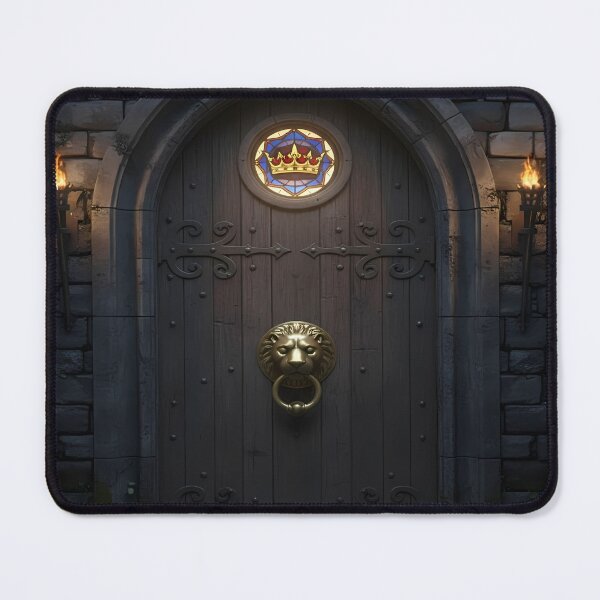 Item preview, Jesus is King: Castle Door designed and sold by Daniel Abdelmaseih.