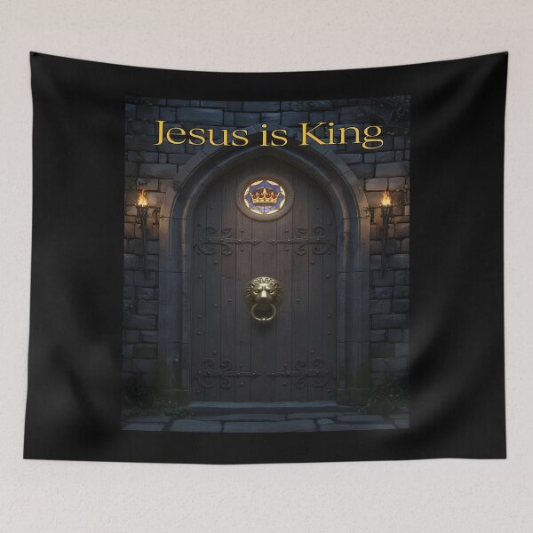 Item preview, Jesus is King: Castle Door designed and sold by Daniel Abdelmaseih.