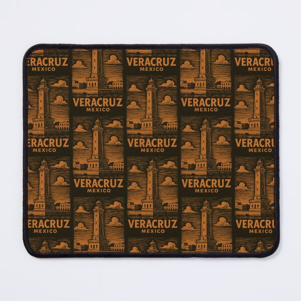 Item preview, Veracruz Mexico Linocut Style  designed and sold by Thistle-TShop.