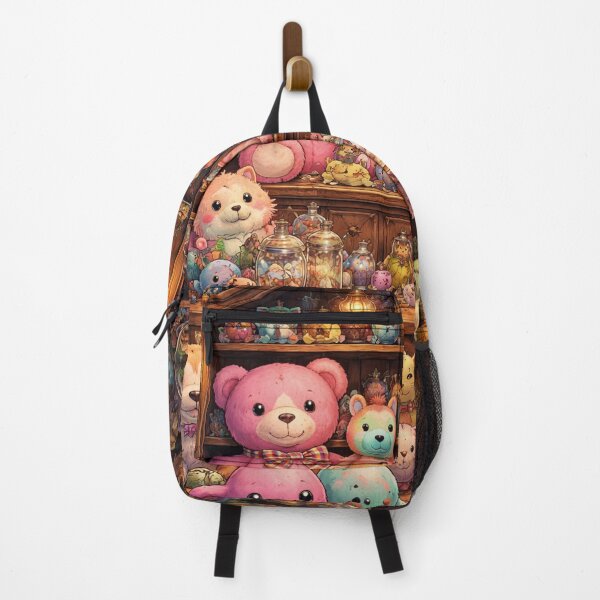 Item preview, Magical toy shelf with colorful cuddly toys and lights designed and sold by Mauswohn.