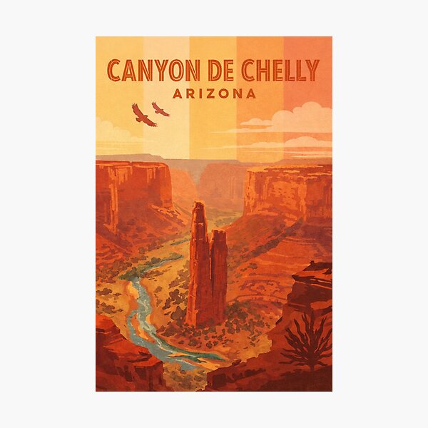 Item preview, Canyon de Chelly and Spider Rock Viewpoint in Navajo Nation, Arizona designed and sold by Aryabek.
