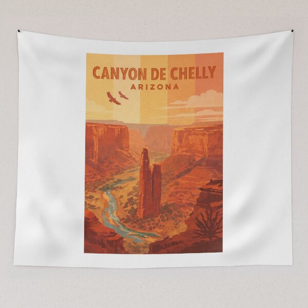 Item preview, Canyon de Chelly and Spider Rock Viewpoint in Navajo Nation, Arizona designed and sold by Aryabek.