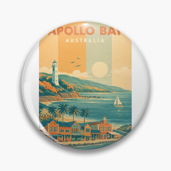 Item preview, Apollo Bay Coastal Town and Lighthouse on the Great Ocean Road, Victoria, Australia designed and sold by Aryabek.