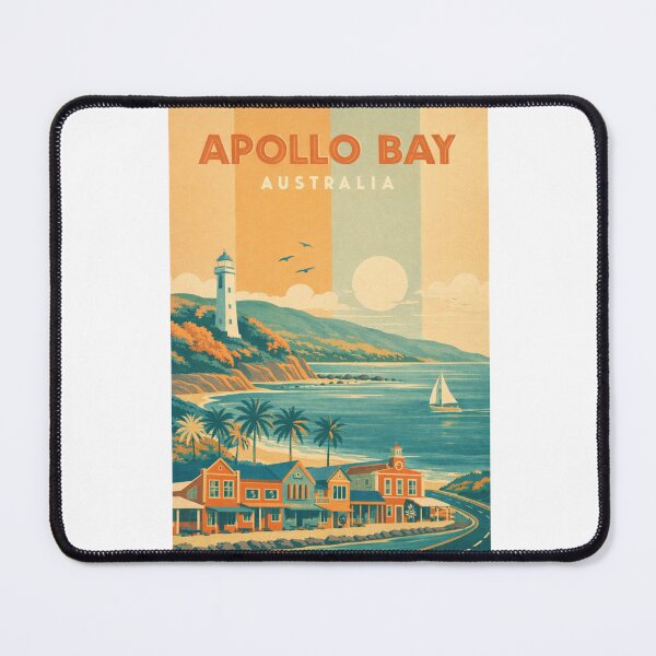 Item preview, Apollo Bay Coastal Town and Lighthouse on the Great Ocean Road, Victoria, Australia designed and sold by Aryabek.
