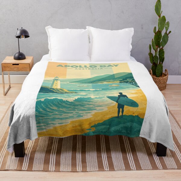 Item preview, Apollo Bay Surf Coast and Lighthouse View from Otway Ranges, Victoria, Australia designed and sold by Aryabek.