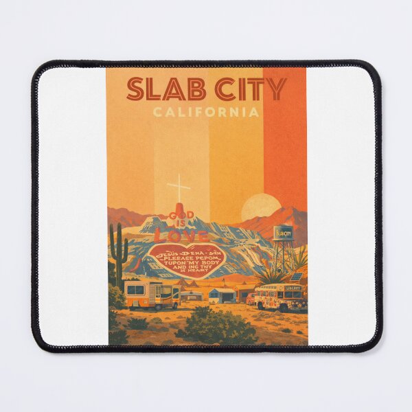 Item preview, Slab City and Salvation Mountain in Imperial County, California designed and sold by Aryabek.