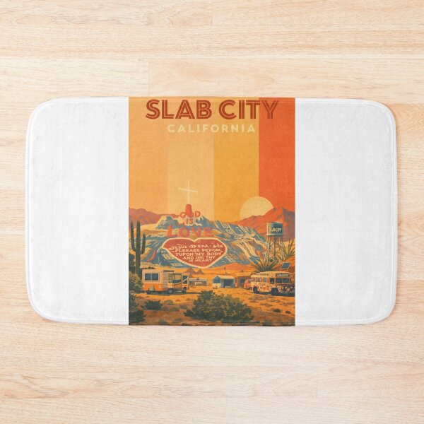 Item preview, Slab City and Salvation Mountain in Imperial County, California designed and sold by Aryabek.