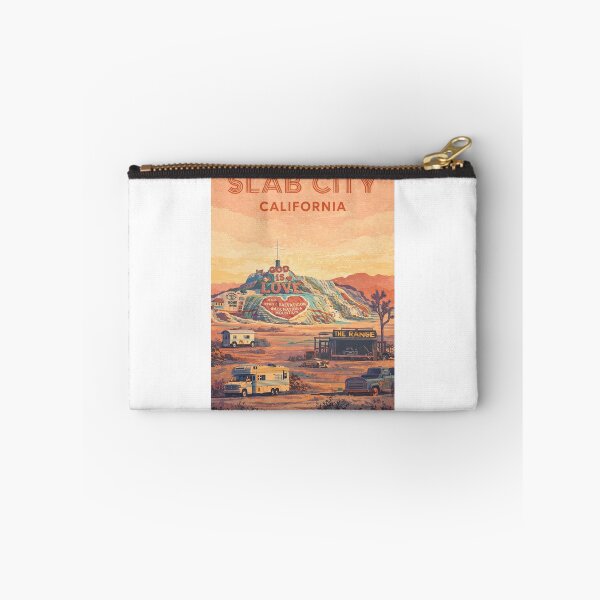 Item preview, Slab City Desert Settlement with Salvation Mountain near Niland, California designed and sold by Aryabek.