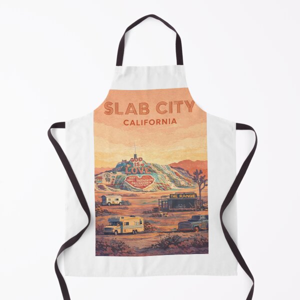 Item preview, Slab City Desert Settlement with Salvation Mountain near Niland, California designed and sold by Aryabek.