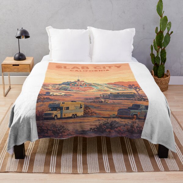 Item preview, Slab City Desert Settlement with Salvation Mountain near Niland, California designed and sold by Aryabek.