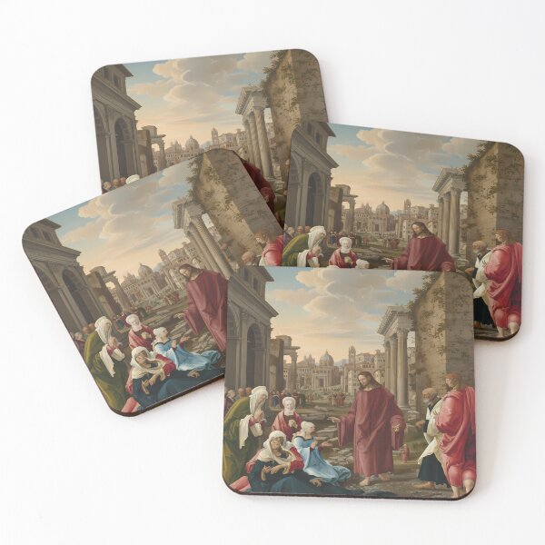 Item preview, Jesus and the Adulteress Painting designed and sold by Daniel Abdelmaseih.