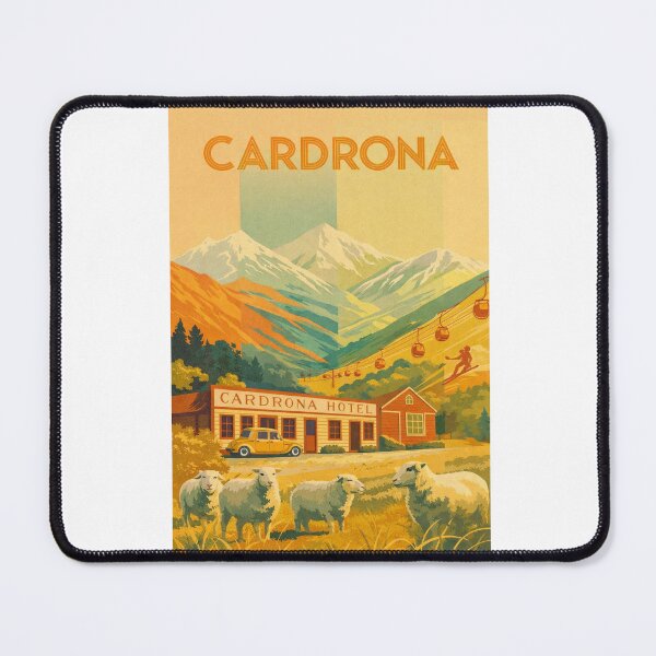 Item preview, Cardona Hotel and Ski Lifts in Otago, New Zealand Alps designed and sold by Aryabek.